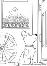 The secret life of pets coloring pages on coloring