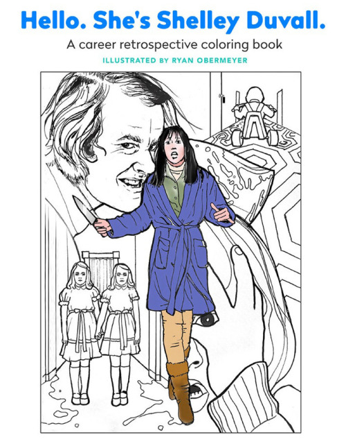 Actress shelley duvall has teamed with artist ryan