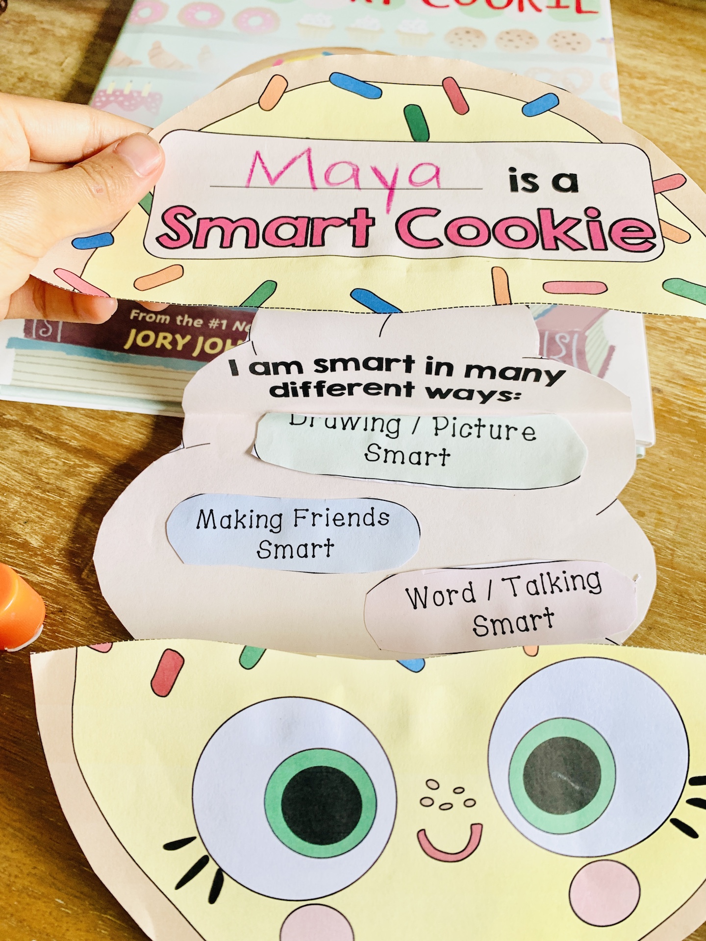 The smart cookie i am a smart cookie craft â
