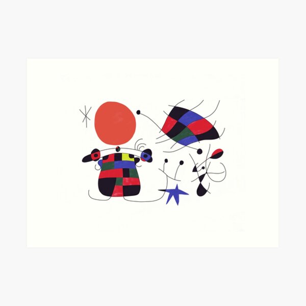 Joan mirã art print for sale by shamilab