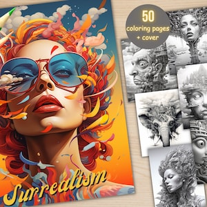 Surrealism coloring