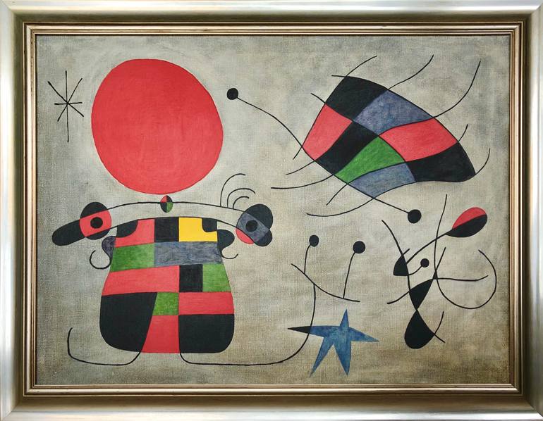 The smile of the flamboyant wings copy painting by wojciech wyszkowski saatchi art