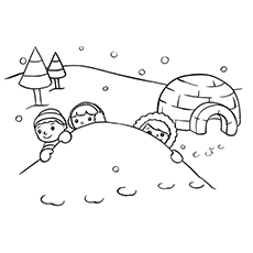 Top free printable winter coloring pages online