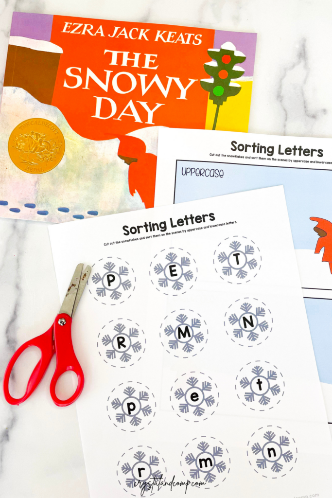 The snowy day printables