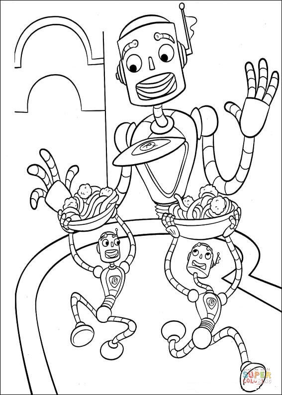 Carl and his friends coloring page free printable coloring pages