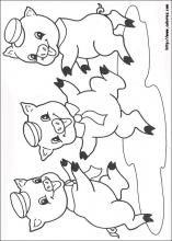 The three little pigs coloring pages on coloring