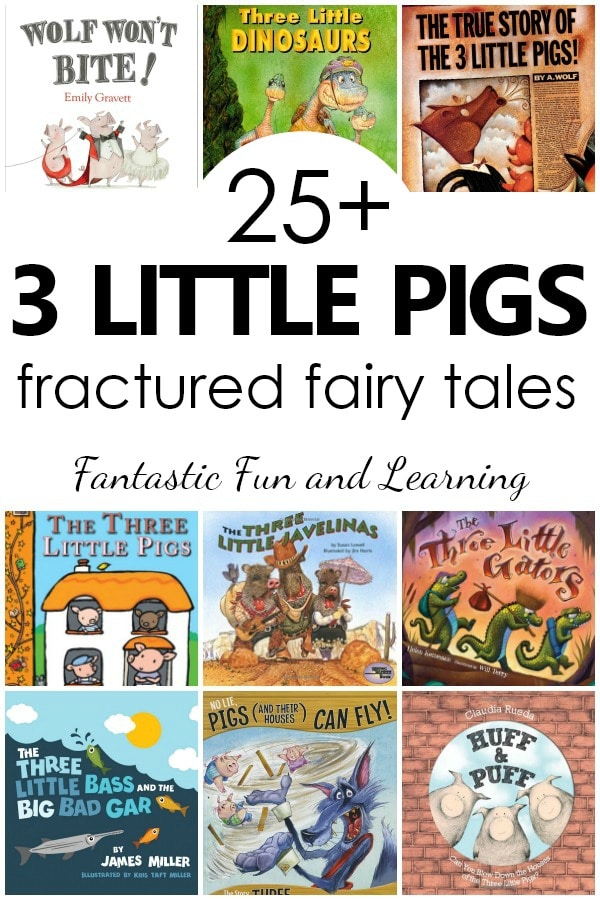 Favorite three little pigs books for kids