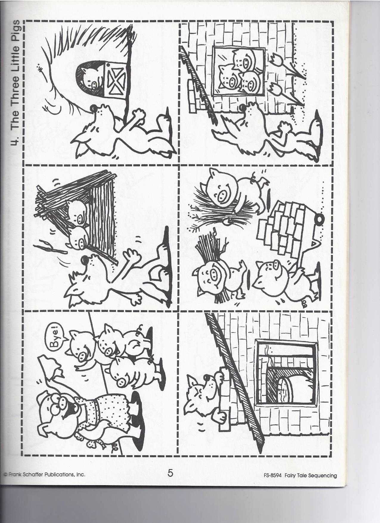 The three little pigs kindergarten nana