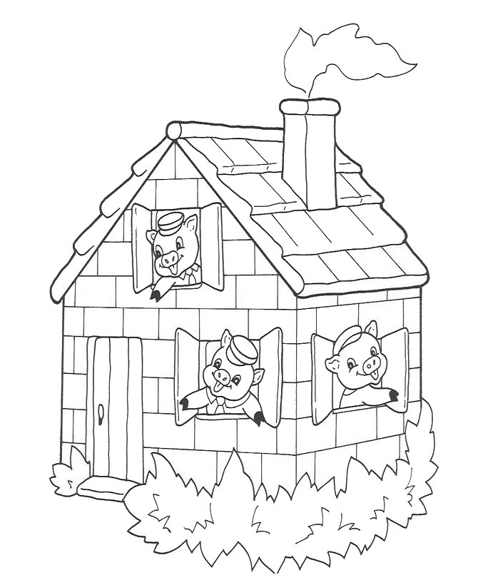 Bluebonkers pigs coloring sheets