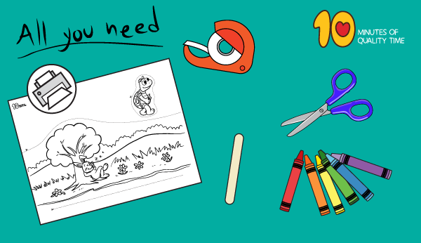 The tortoise and the hare craft â minutes of quality time