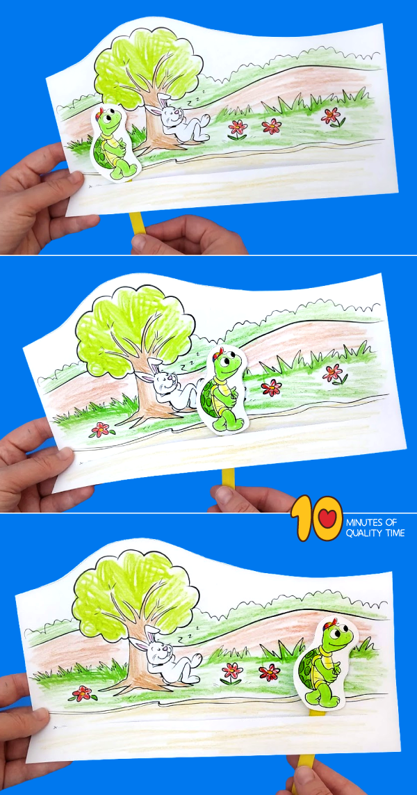 The tortoise and the hare craft â minutes of quality time