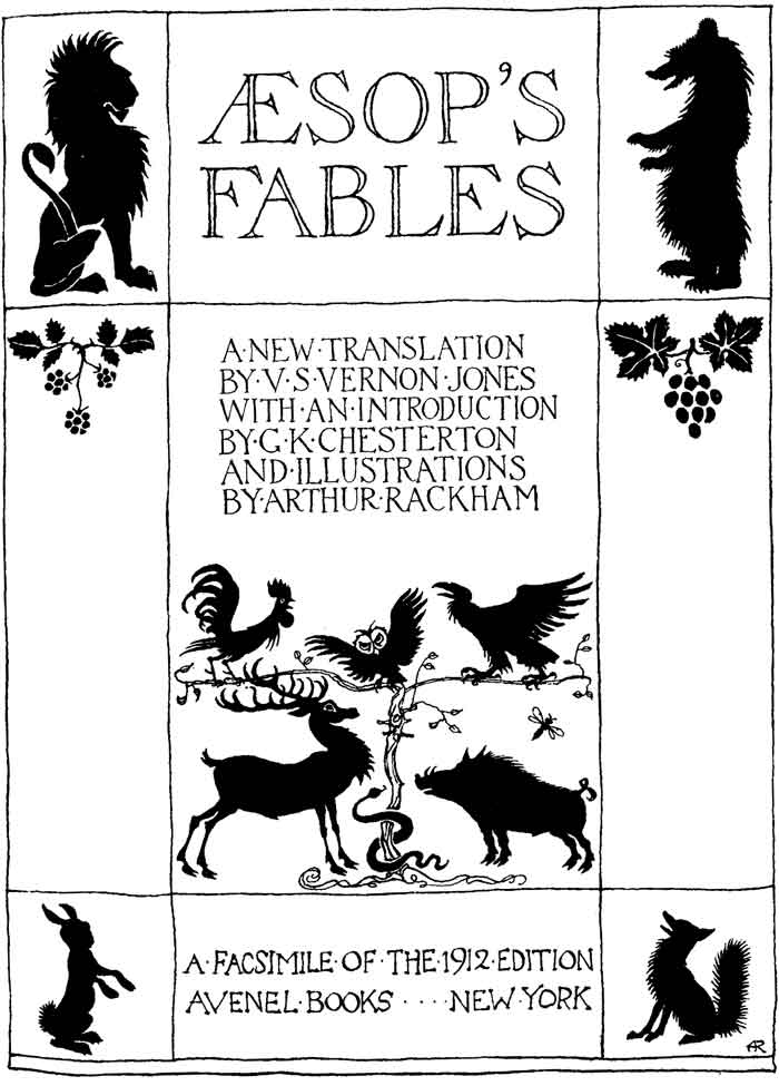 The project ebook of aesops fables by v s vernon jones