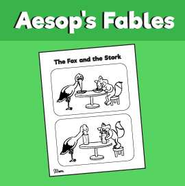 The tortoise and the hare coloring page â minutes of quality time