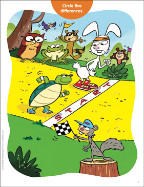 The tortoise the hare spot