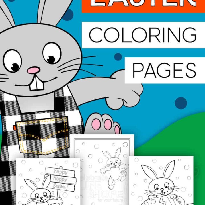 Free printable easter coloring pages sets