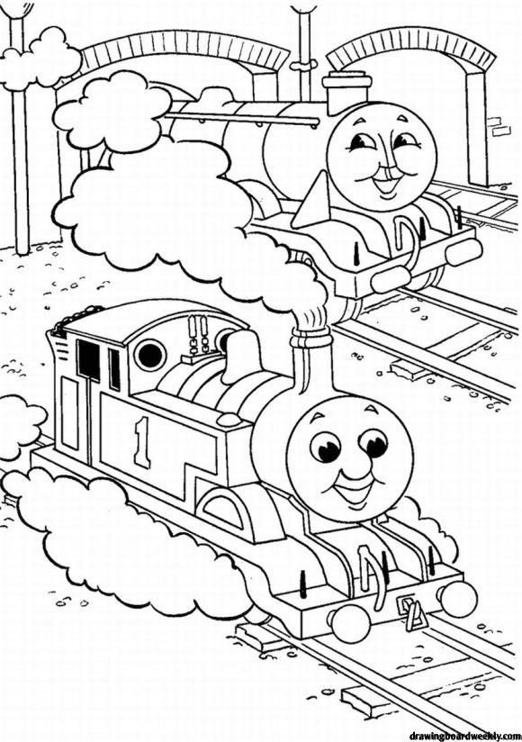 Coloring page thomas the train train coloring pages coloring books free coloring pages
