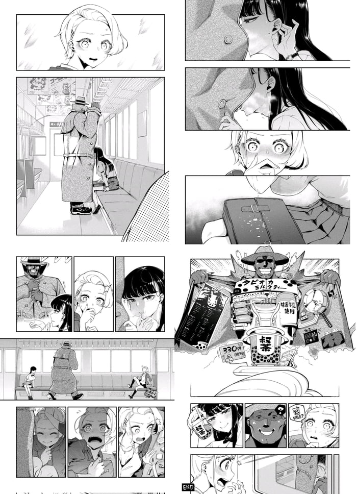 I was expecting something but this is fine as well now go succ the train salesman komi