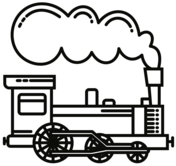 Trains coloring pages free coloring pages