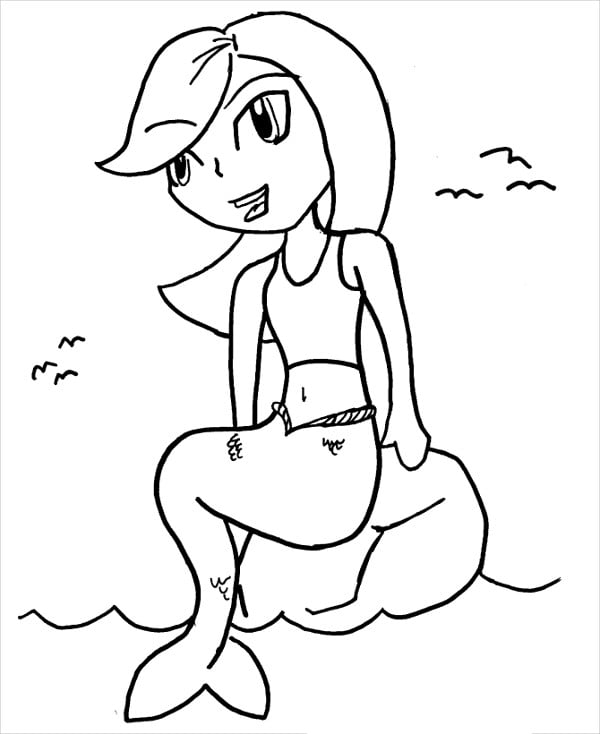 Anime coloring pages