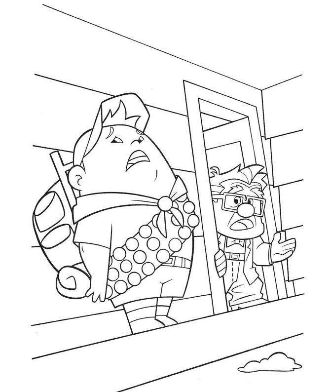 Up coloring pages