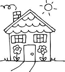 Image result for clipart black and white house house colouring pages coloring pages coloring pages to print
