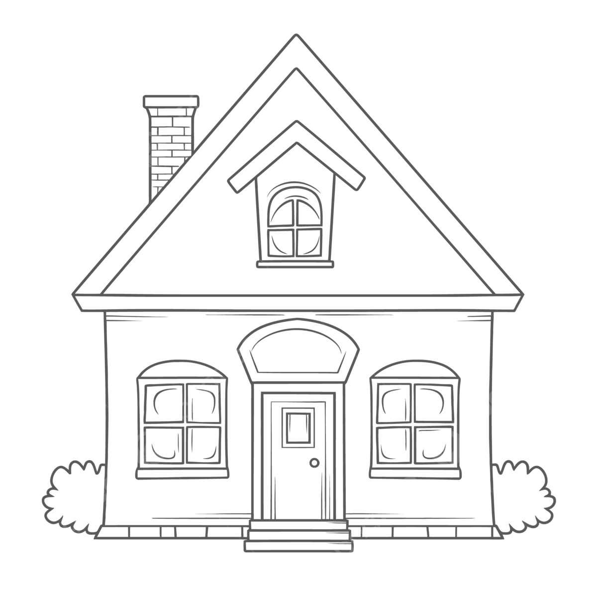 House coloring pages on a white background outline sketch drawing vector big house drawing big house outline big house sketch png and vector with transparent background for free download