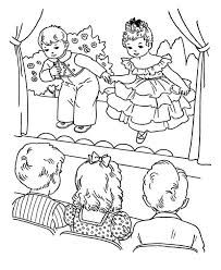 Theatre coloring page coloring pages coloring pages for girls happy kids