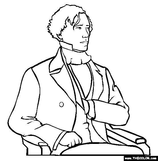 Presidents online coloring pages
