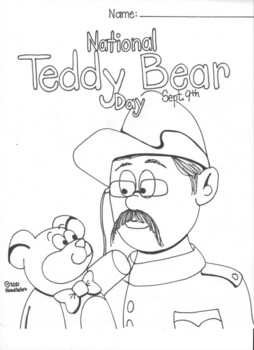National teddy bear day fun activities by noodlzart tpt