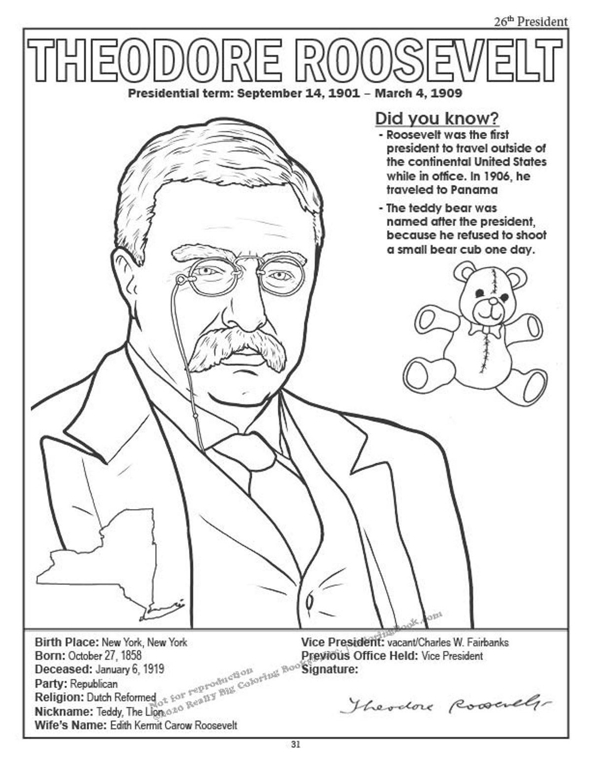 Really big coloring books american presidents the leaders of historys greatest nation coloring and activity book