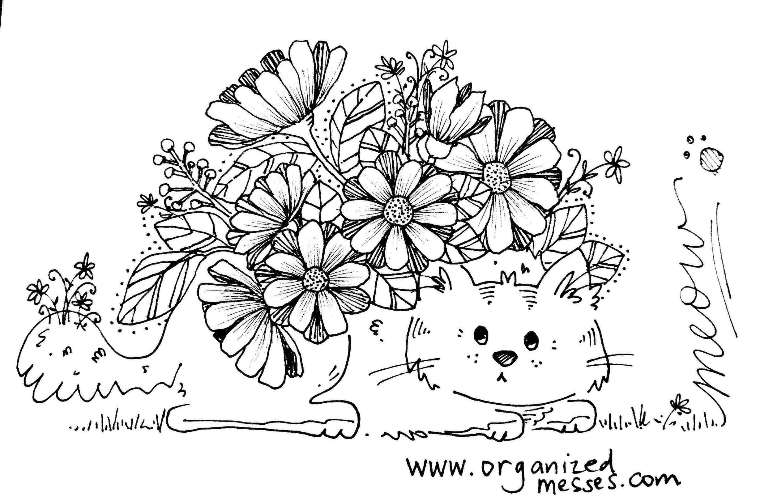 Coloring pages printables â organized messes