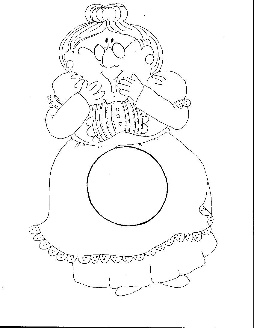 There was an old lady who swallowed a fly coloring page