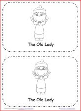 Old lady who swallowed a bell printable