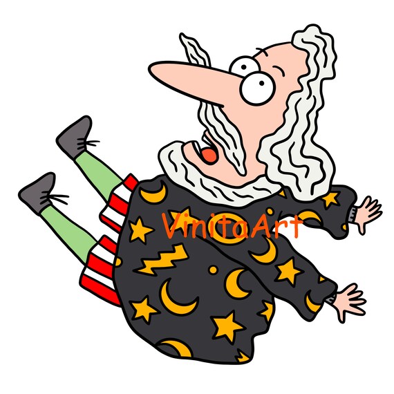Halloween clipart there was an old lady who swallowed a bat storybook clipart digital download printable coloring pages