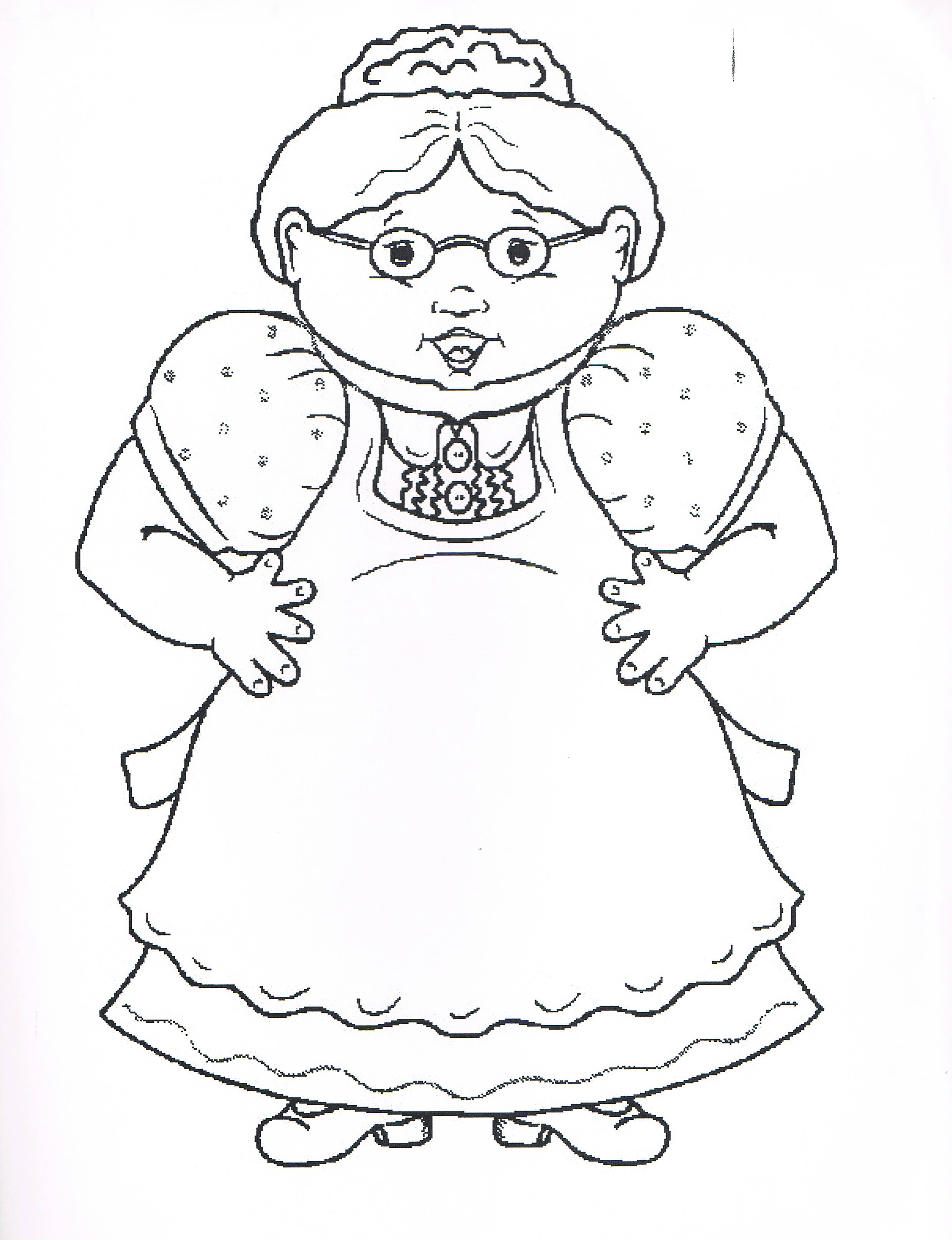There was an old lady felt board patterns fly craft template printable
