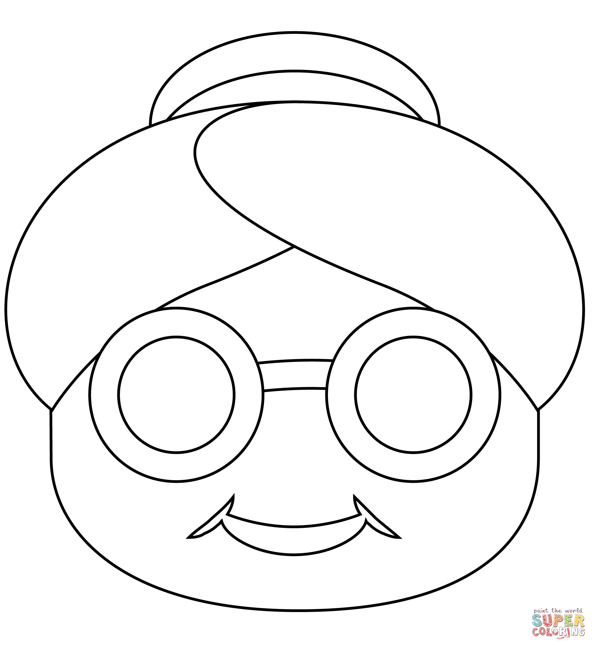 Old woman coloring page free printable coloring pages