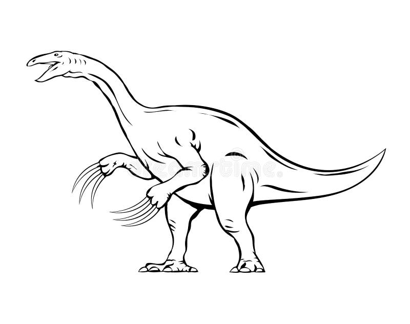 Dinosaur therizinosaurus stock illustrations â dinosaur therizinosaurus stock illustrations vectors clipart