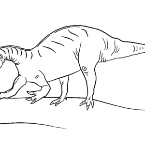 Saurischian dinosaurs coloring pages printable for free download