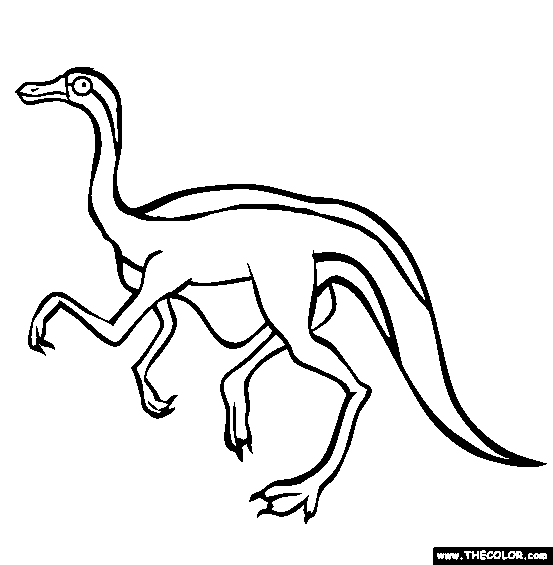 Dinosaur online coloring pages