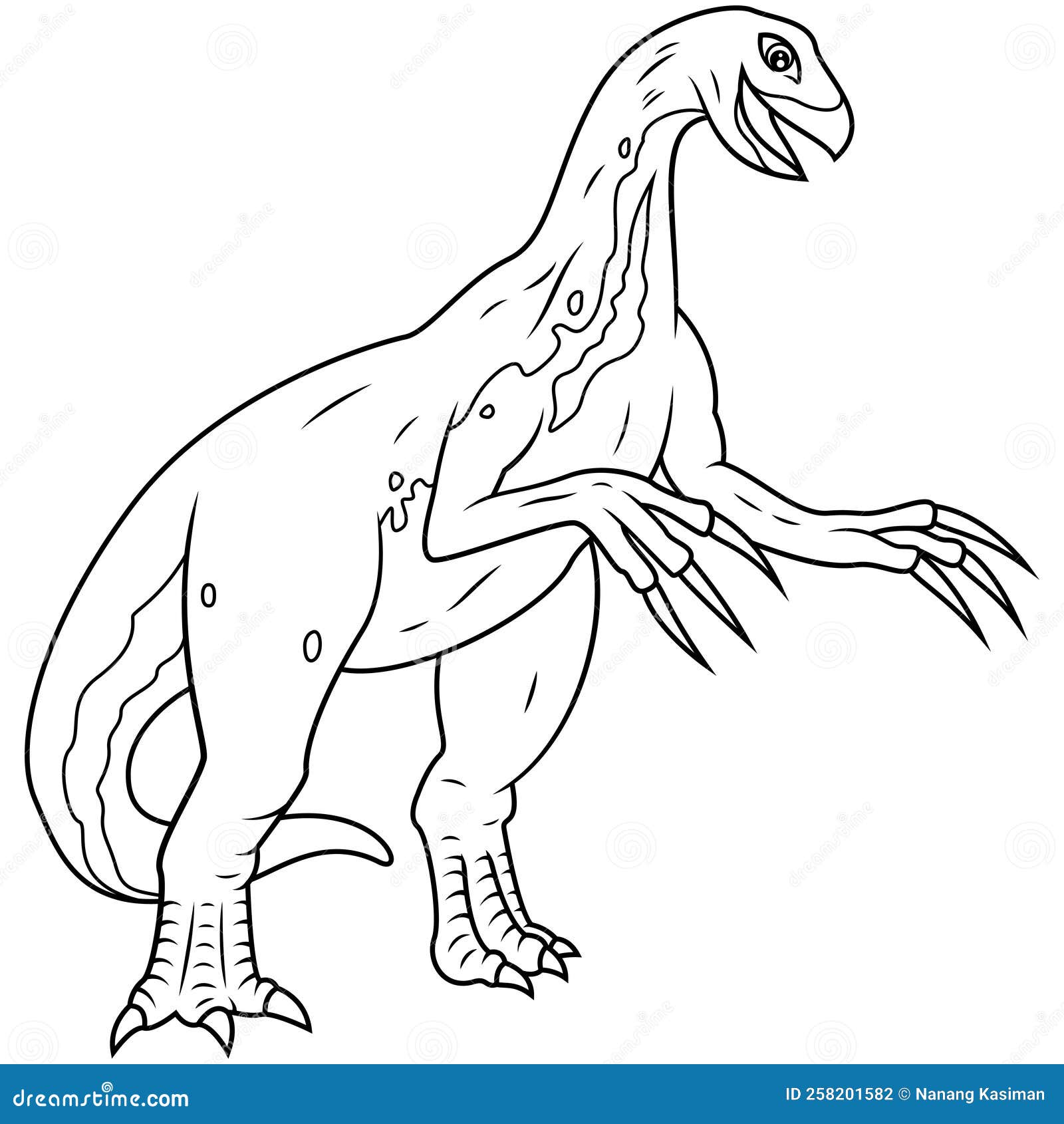 Dinosaur coloring sheet stock illustrations â dinosaur coloring sheet stock illustrations vectors clipart