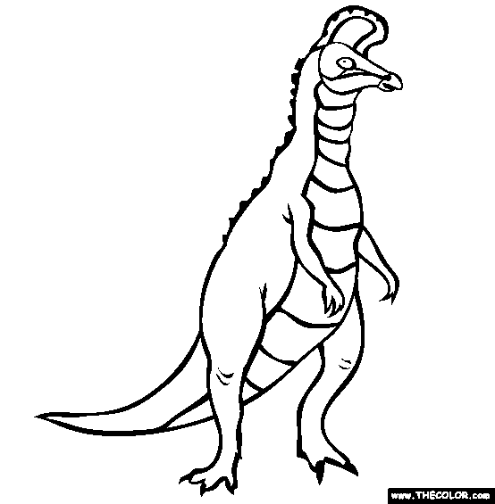 Dinosaur online coloring pages