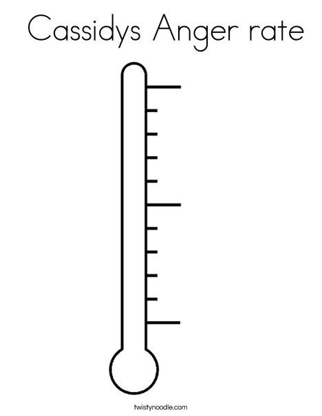 Thermometer coloring page goal thermometer templates thermometer thermometer activities