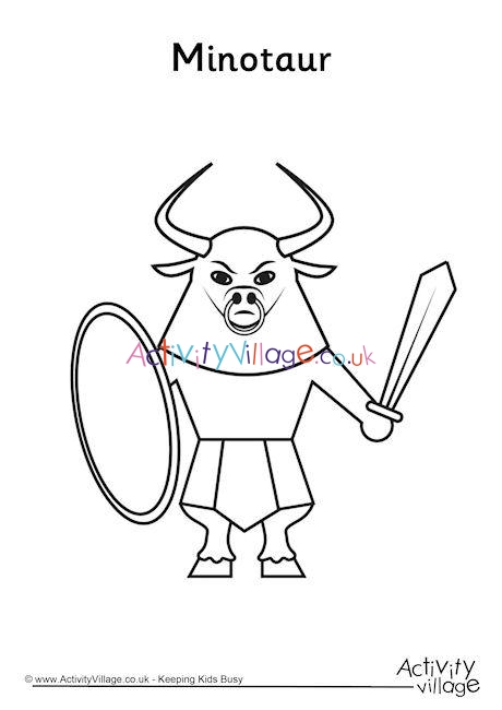 Minotaur louring page
