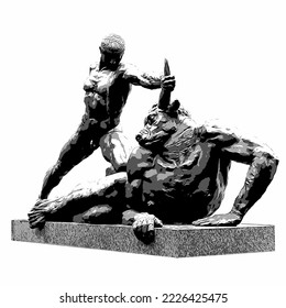 Theseus over royalty