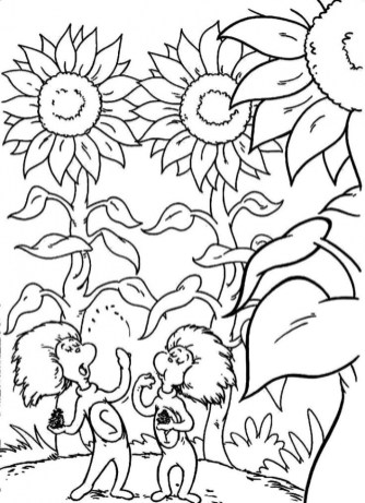 Free printable dr seuss coloring pages