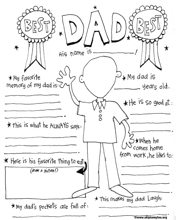 Fantastic free fathers day printables