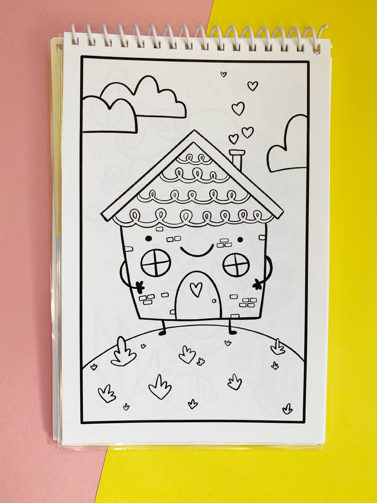 Cute things coloring book â