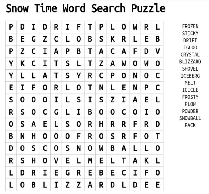 Random things that sink word search puzzle word search puzzles cool words sink or float