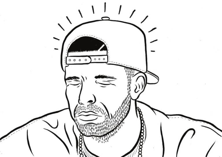 Drake was thinking about something coloring page