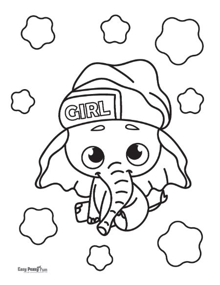 Printable elephant coloring pages â sheets